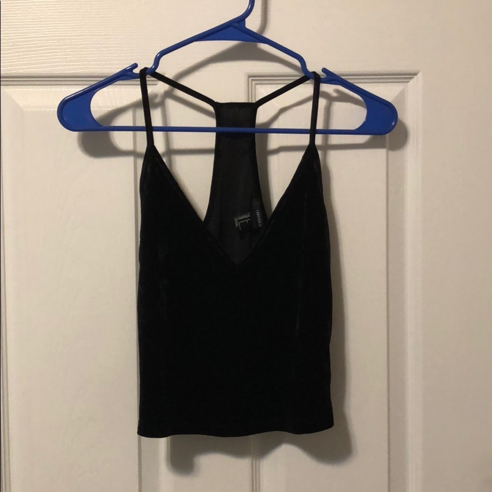 velvet tank top